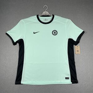 Chelsea Jersey Mens XXL 2XL Mint Green Nike Stadium Third Kit 2023/24 Season